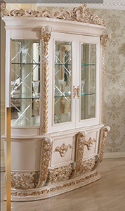 BIC-22-12 ITALIAN BAROQUE STYLE VITRINE ''SEHRA''