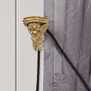 MS76138 CURTAINS ACCESSORIES WITH ANGEL MOTIF